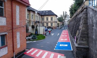 Curtea Spitalului Clinic Județean Cluj