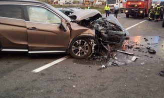 Accident grav pe DN1 între Turda şi Cluj-Napoca