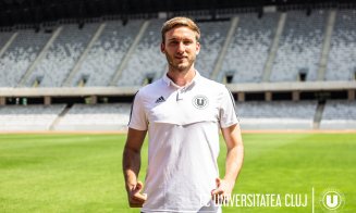Matias Roskopf, prezentat oficial la “U” Cluj: “Sper să ajut echipa să își îndeplinească obiectivul”