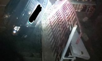 Clujean, rănit într-un accident în Bistrița. A acroșat o cisternă și a intrat într-un TIR