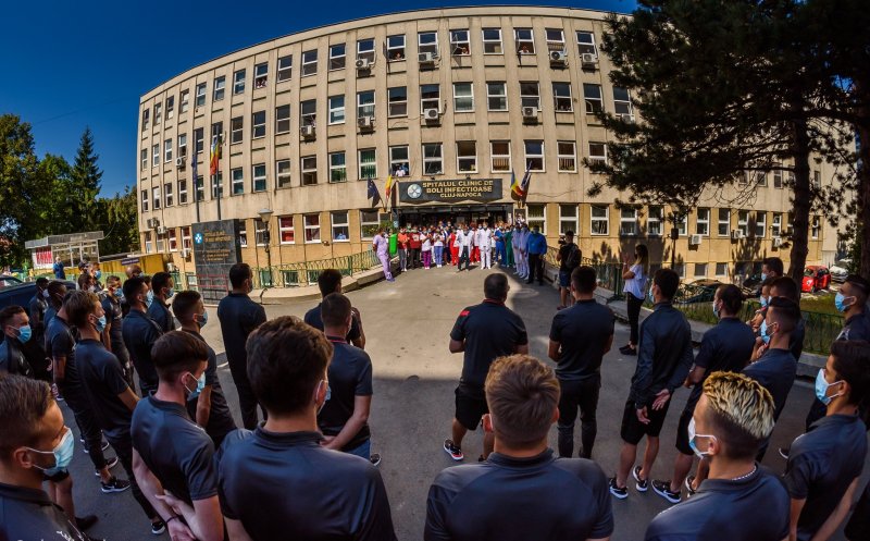 CFR Cluj, gest superb pentru medicii de la Spitalul de Boli Infecțioase din Cluj: „Voi sunteți eroii noștri!”