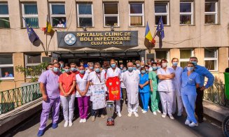 CFR Cluj, gest superb pentru medicii de la Spitalul de Boli Infecțioase din Cluj: „Voi sunteți eroii noștri!”