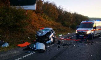 Accident grav în Baciu. O femeie a murit, iar alte trei persoane au ajuns la spital