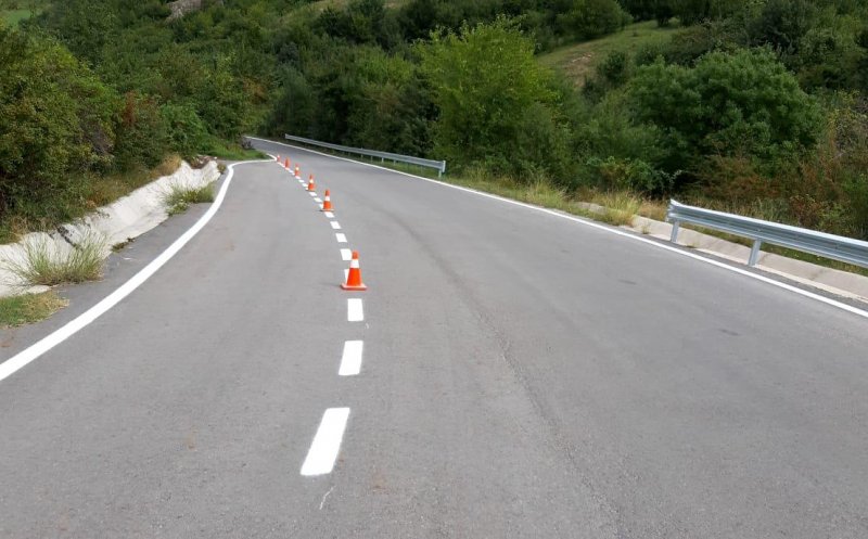Marcaje rutiere pe 500 km de drumuri din Cluj