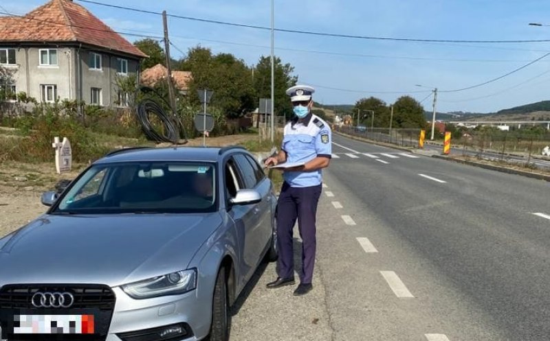Polițiștii clujeni au scos radarele pe DN1. Câți vitezomani au fost trași pe dreapta în doar câteva ore
