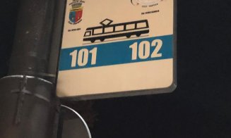 Clujeni, atenţie la "capcanele" de pe peroanele de tramvai din oraş!