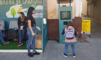 Prima stație sport de autobuz din România este la Cluj. Primești bilet dacă faci 20 de genuflexiuni