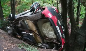 Încă un accident la Transivania Rally. Un pilot a fost transportat la spital