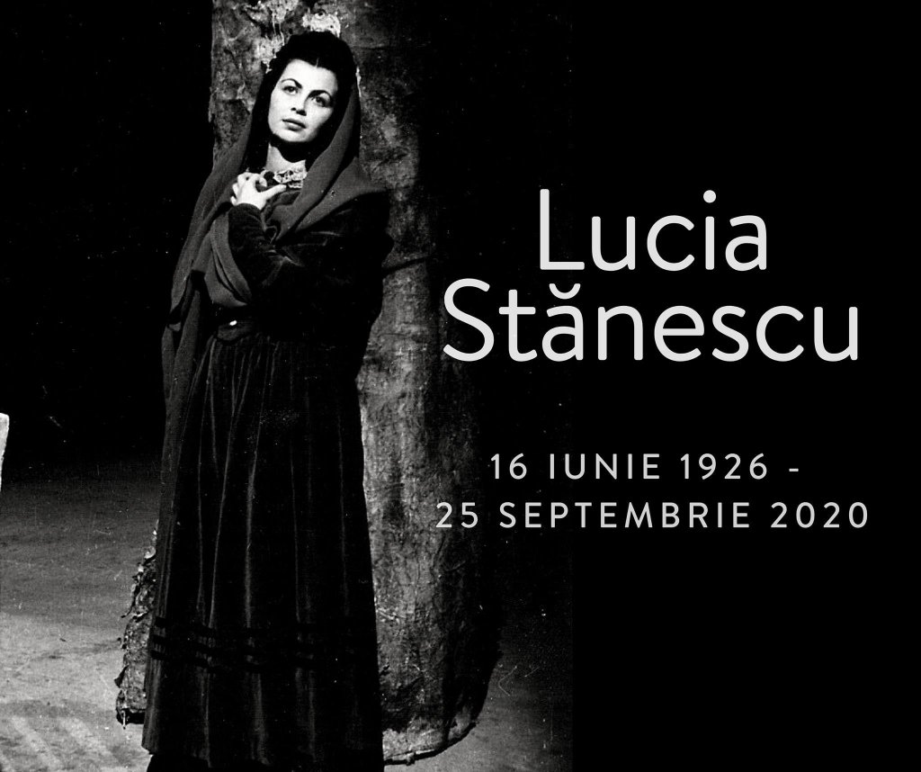 In memoriam Lucia Stănescu, fostă soprană la Opera Naţională Cluj