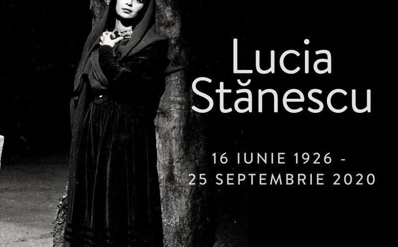 In memoriam Lucia Stănescu, fostă soprană la Opera Naţională Cluj