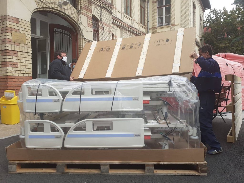 Paturi moderne pentru Spitalul Județean de Urgenţă Cluj