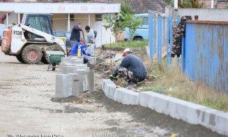 Turda, în șantier. Se lucrează pe 14 străzi deodată