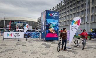 Clujul vrea transport “verde” în centru. VEZI expoziția de mașini "eco"