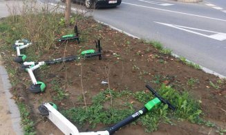 Şi mănăşturenii s-au enervat pe trotinetele din Cluj