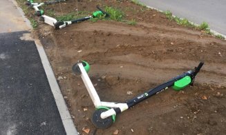 Şi mănăşturenii s-au enervat pe trotinetele din Cluj