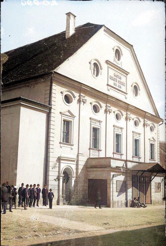 Prima clădire a teatrului maghiar din Cluj