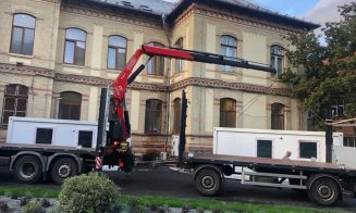 40 de containere de locuit, încălzite și mobilate pentru triajul pacienţilor la Cluj