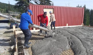 Încep pregătirile pentru sezonul de schi. Punctul de prim ajutor de pe Buscat, reînnoit