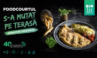 Experiențele din foodcourt se mută pe terasa în aer liber, la Iulius Mall Cluj