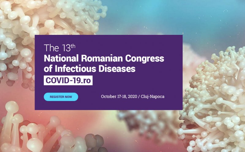 UMF Cluj, coorganizator al Congresului Naţional Român de Boli Infecţioase COVID-19.ro de la Cluj