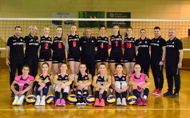 Ziua de Cluj | Echipa de volei feminin ”U” NTT DATA Cluj, gata pentru  startul noului sezon