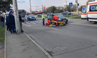 Femeie spulberată pe trecere la podul IRA. La volan, o "bunicuță" de 73 de ani