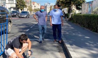 Senzorii din locurile de parcare disponibile în centrul Clujului vor fi activați