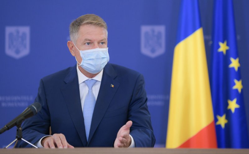 Iohannis anunță măsuri dure anti-COVID: Masca obligatorie peste tot, circulaţie restricţionată noaptea, toate școlile închise