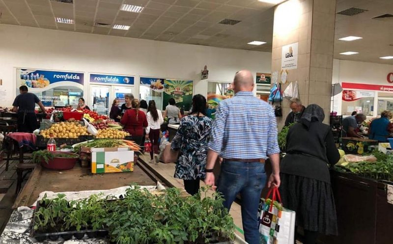 De luni luăm legume doar din supermarket la Cluj-Napoca. Piețele se închid