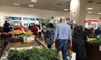 De luni luăm legume doar din supermarket la Cluj-Napoca. Piețele se închid