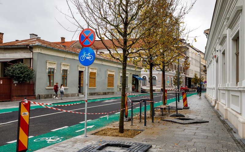 Calvarul din centrul Clujului, aproape de final. "Le-am dat termen până de Ziua Națională"