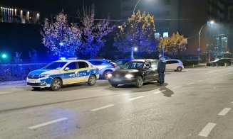 A intrat în vigoare CARANTINA de noapte. Polițiștii clujeni, acțiune la miezul nopții