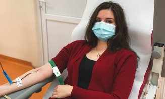 Clujenii au mers în număr mare să doneze plasmă şi sânge