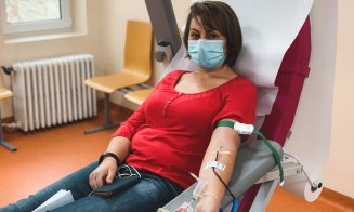 Clujenii au mers în număr mare să doneze plasmă şi sânge