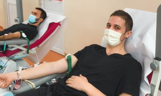 Clujenii au mers în număr mare să doneze plasmă şi sânge