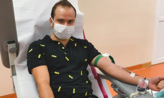 Clujenii au mers în număr mare să doneze plasmă şi sânge