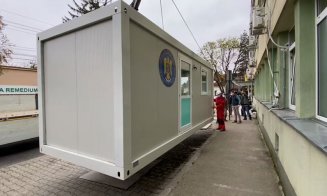 A sosit a doua tranșă de containere pentru triaj epidemiologic