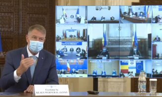 Klaus Iohannis, videoconferință cu prefecții: "Măsurile luate au dat rezultate"
