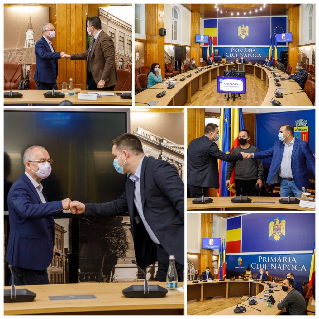 Un primar din Bucureşti a venit să se inspire de la Cluj. "Nu vreau să inovez, ci să preiau bune practici"