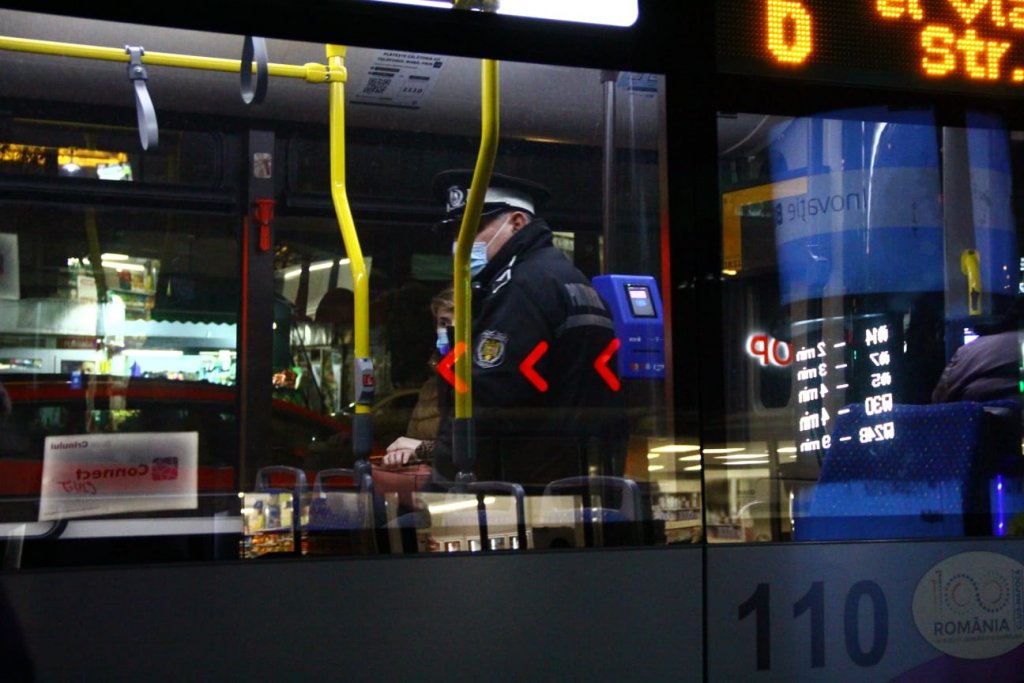 Razie de amploare la Cluj în autobuze și magazine. Câte amenzi s-au dat