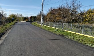 Drumul care trece prin Aiton a fost integral asfaltat