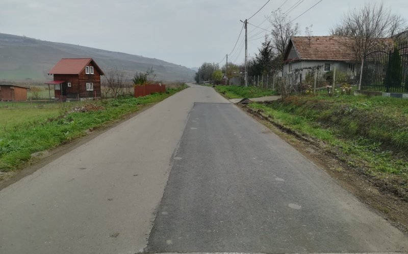 Lucrări de întreținere pe drumul județean 161K (DN 16) - Bărăi