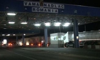 Nouă migranți au fost descoperiți la Nădlac, ascunși printre saci de orez  și semințe de floarea soarelui