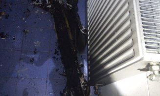 Incendiu la spitalul CFR din Cluj, 3 persoan evacuate