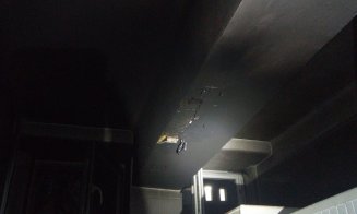 Incendiu la spitalul CFR din Cluj, 3 persoan evacuate
