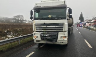 Accident în Sânpaul. Un tânăr a ajuns la spital