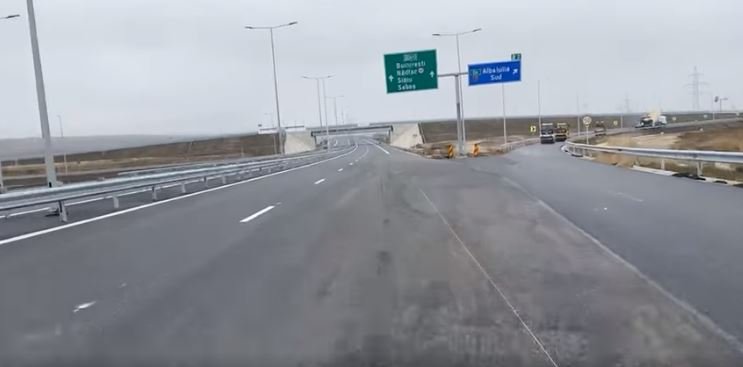 Noi imagini de pe A10. Cum arată lotul 1 Sebeș-Turda în așteptarea inaugurării