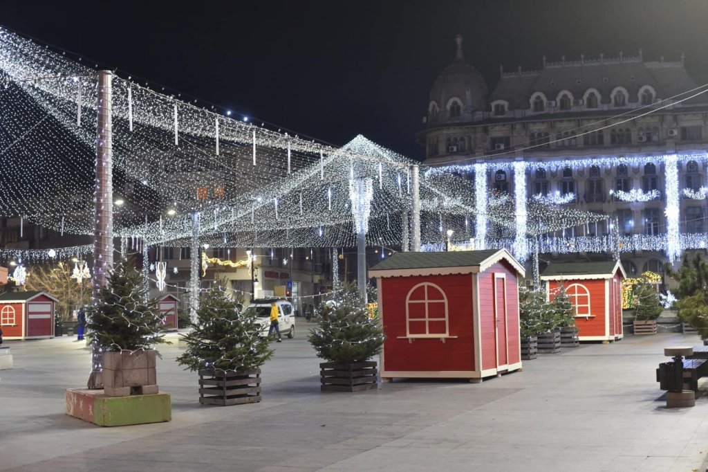 Târg de Crăciun, închis la o oră după inaugurare