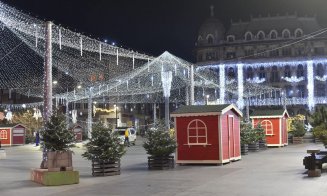 Târg de Crăciun, închis la o oră după inaugurare