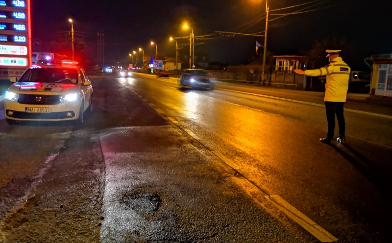 Razie de minivacanță pe străzile Clujului. Controale de alcoolemie și declarații